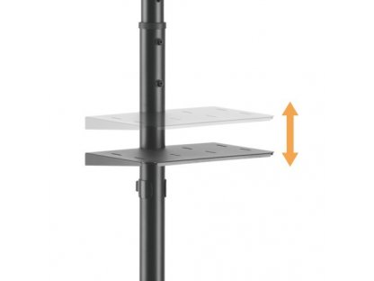 SB24 Nastaviteľný TV stojan na kolieskach 32-55" nosnosť 35 kg