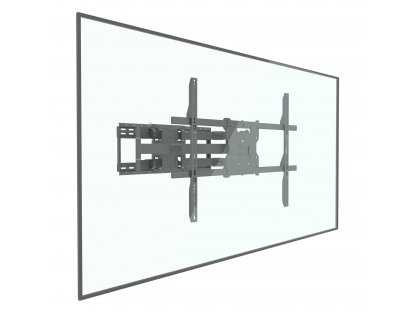 STRICT BRAND SB501XL-24 suport de perete pentru televizor cu braț lung și braț pivotant, cu panou de perete de 24 inch, capacitate de 125 kg