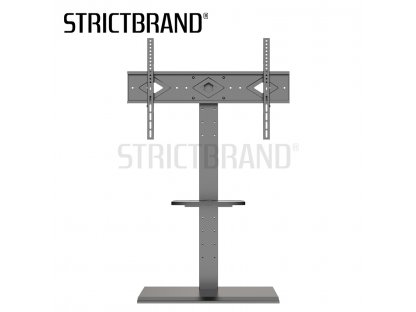 STRICT BRAND Z75 Podlahový mobilný TV stojan pre 50"-85" televízory Nosnosť 50 kg