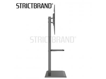 STRICT BRAND Z75 Podlahový mobilný TV stojan pre 50"-85" televízory Nosnosť 50 kg