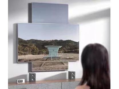 U80-X Suport de perete rotativ de 90 de grade pentru televizor, capacitate de 50 kg