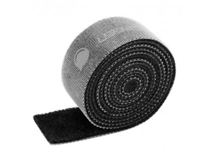 Ugreen Velcro organizator kablov Velcro trak 2 m črn (40354)