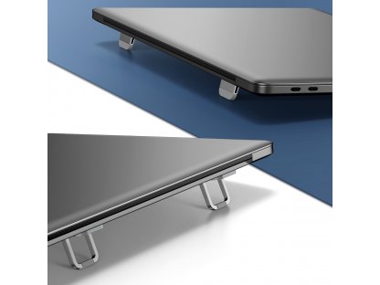 Univerzální stojany na notebook Baseus (2 ks) stříbrné (LUZC000012)