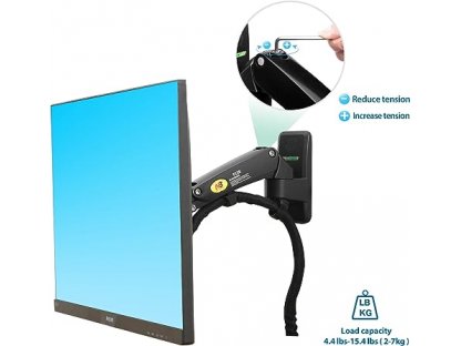 Výškově polohovatelný držák TV či monitoru NB F120