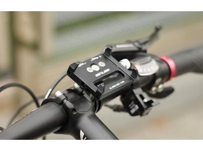 Wozinsky kerékpáros telefontartó kormányrögzítővel Fekete (WBHBK1)