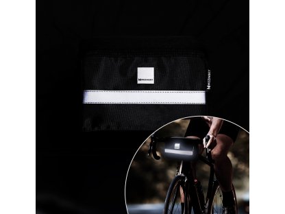 Wozinsky torba za krmilo s kovčkom za telefon 2l črna (WBB12BK)