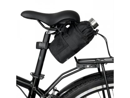 Termo taška na fľašu Wozinsky 1l / fľaša na bicykel alebo skúter čierna (WBB35BK)