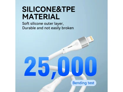 WSTCL2 Rychlenabíjecí kabel Wozinsky Lightning/USB-C 27 W 2 m bílý