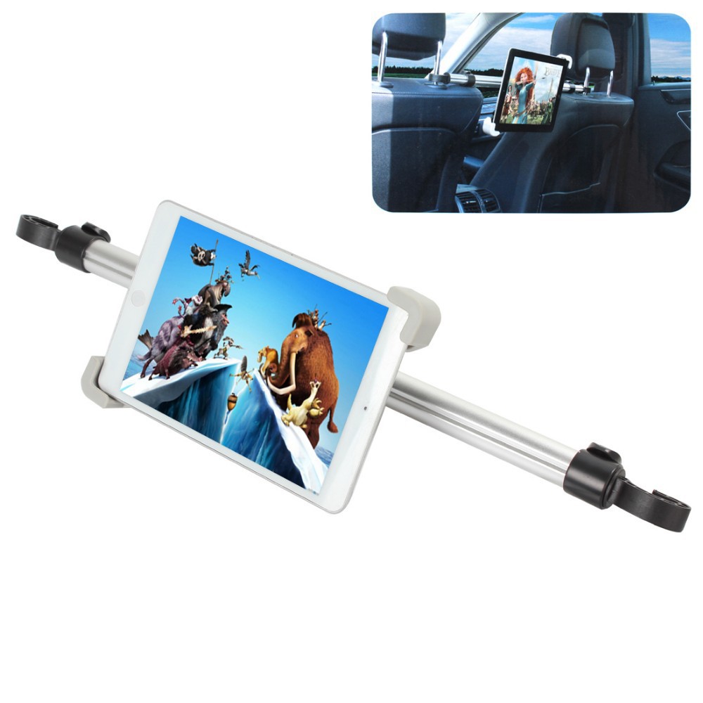 Universal Car Mount Rear Headrest Holder Between Two Seats 360 Degree Rotation for 7 11 Tablet PCs