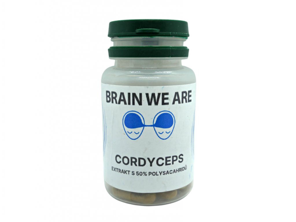 Brain We Are - Cordyceps 50x550mg extrakt