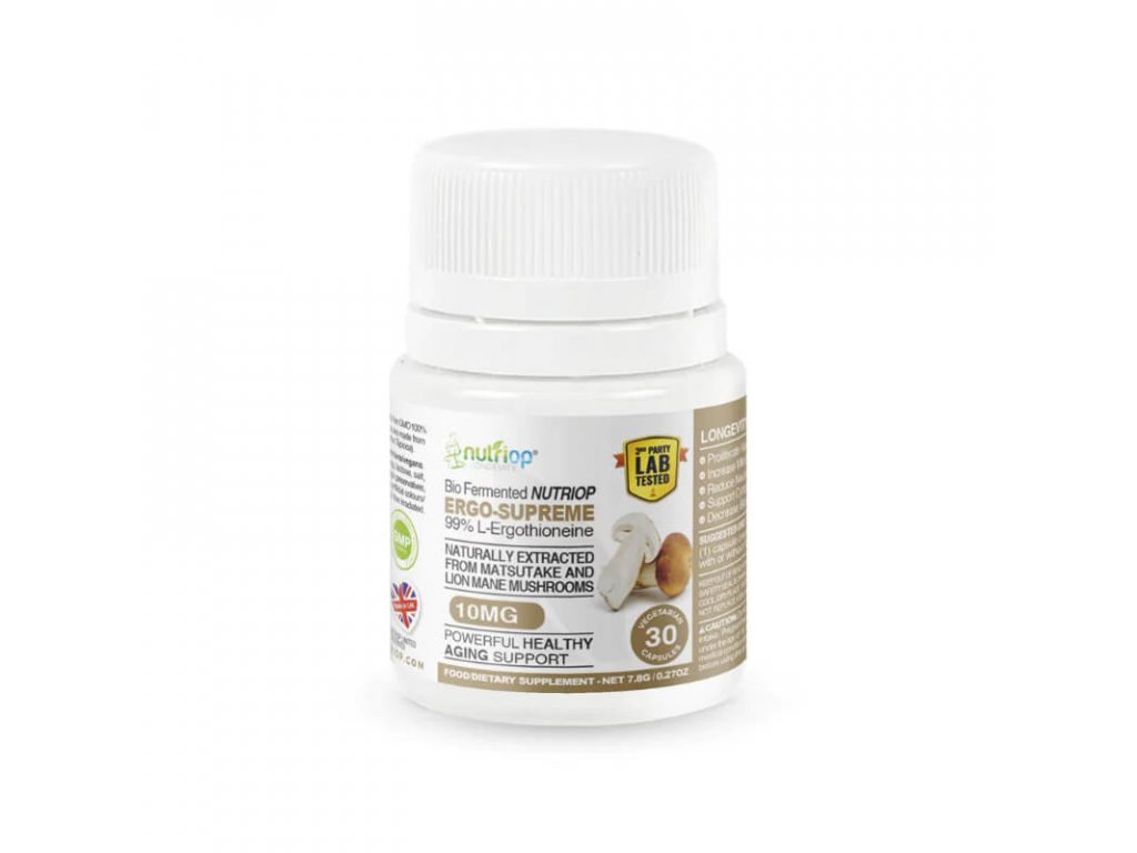 Nutriop® Ergo-Supreme Ergothionein- 30 kapslí