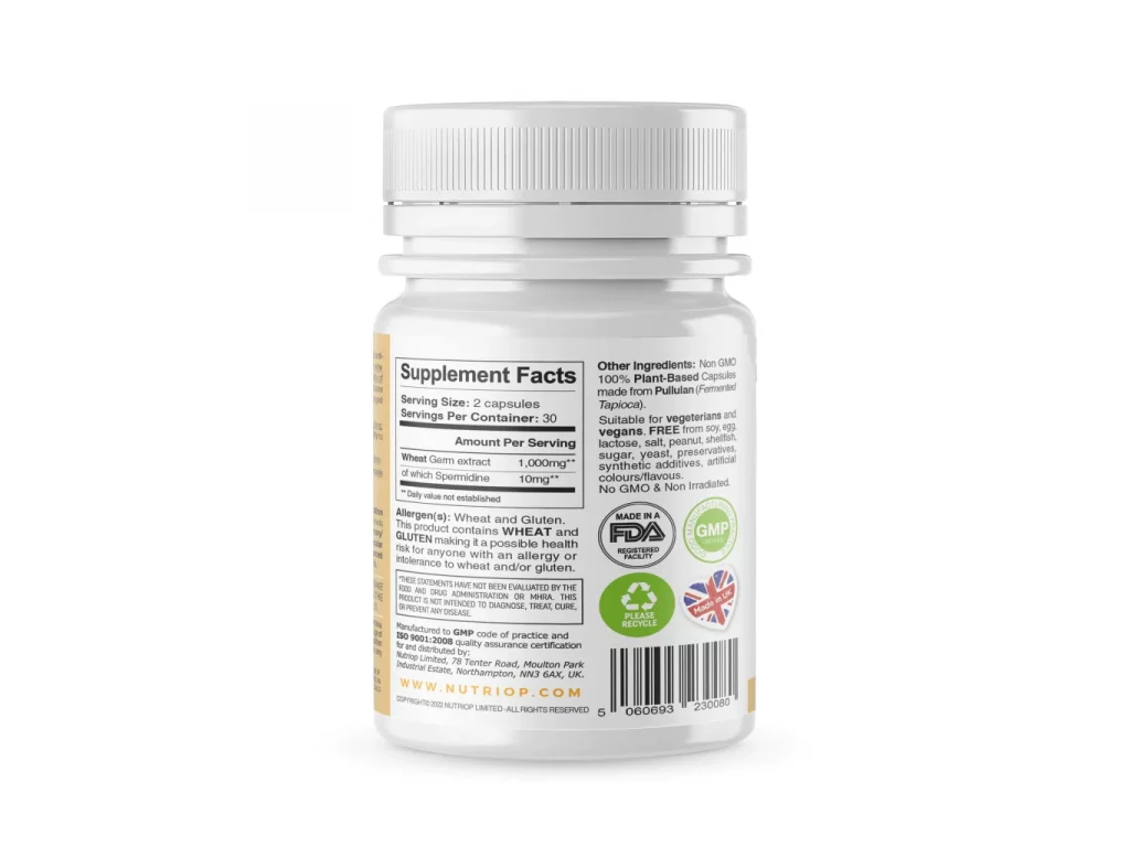 Nutriop® Pure Spermidin - 60 kapslí