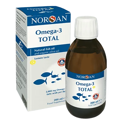 Norsan OMEGA-3 Total olej 200ml Příchuť: Citronová