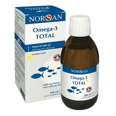 Levně Norsan OMEGA-3 Total olej - 200ml Příchuť: Citronová
