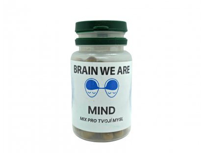 Brain We Are MIND - Mix pro tvojí mysl 50 kapslí