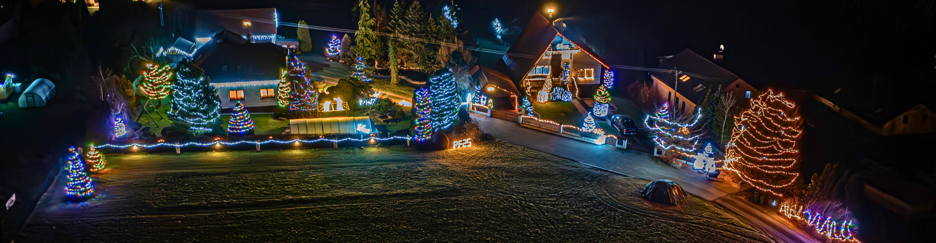foto z dronu
