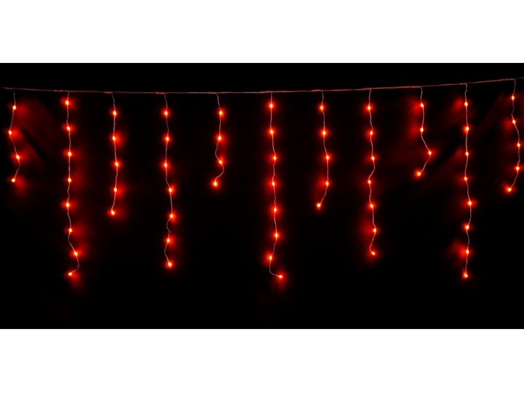 Venkovní RGB krápníky 105Led 2.5m 16 barevných variant v jednom