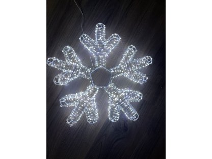 Venkovní 1000 micro led, sněhová vločka, 50cm