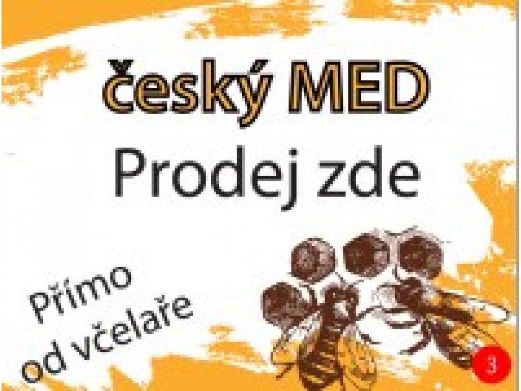 Cedule - prodej medu