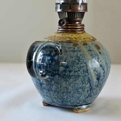 modrá | petrolejová lampa