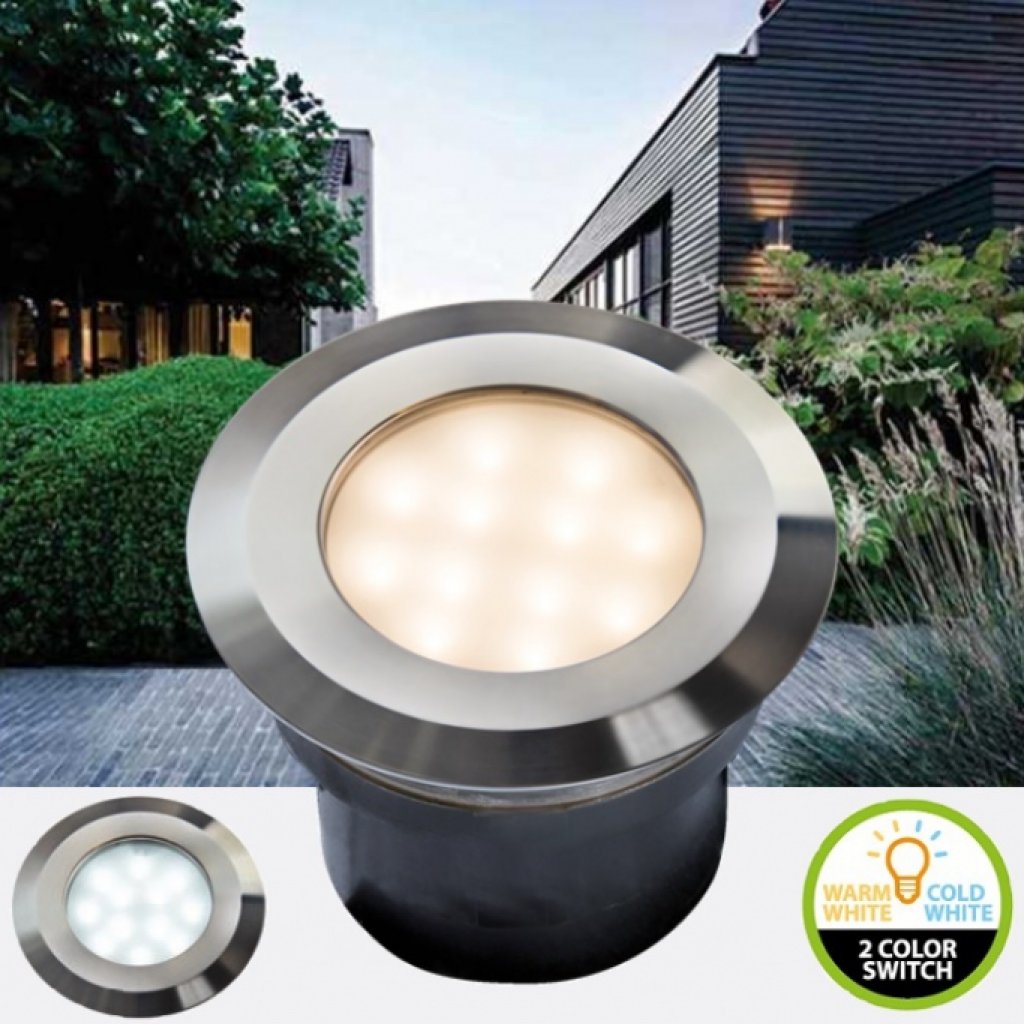 Gavia, zápustné venkovní LED svítidlo, 2W 12V, Garden Lights