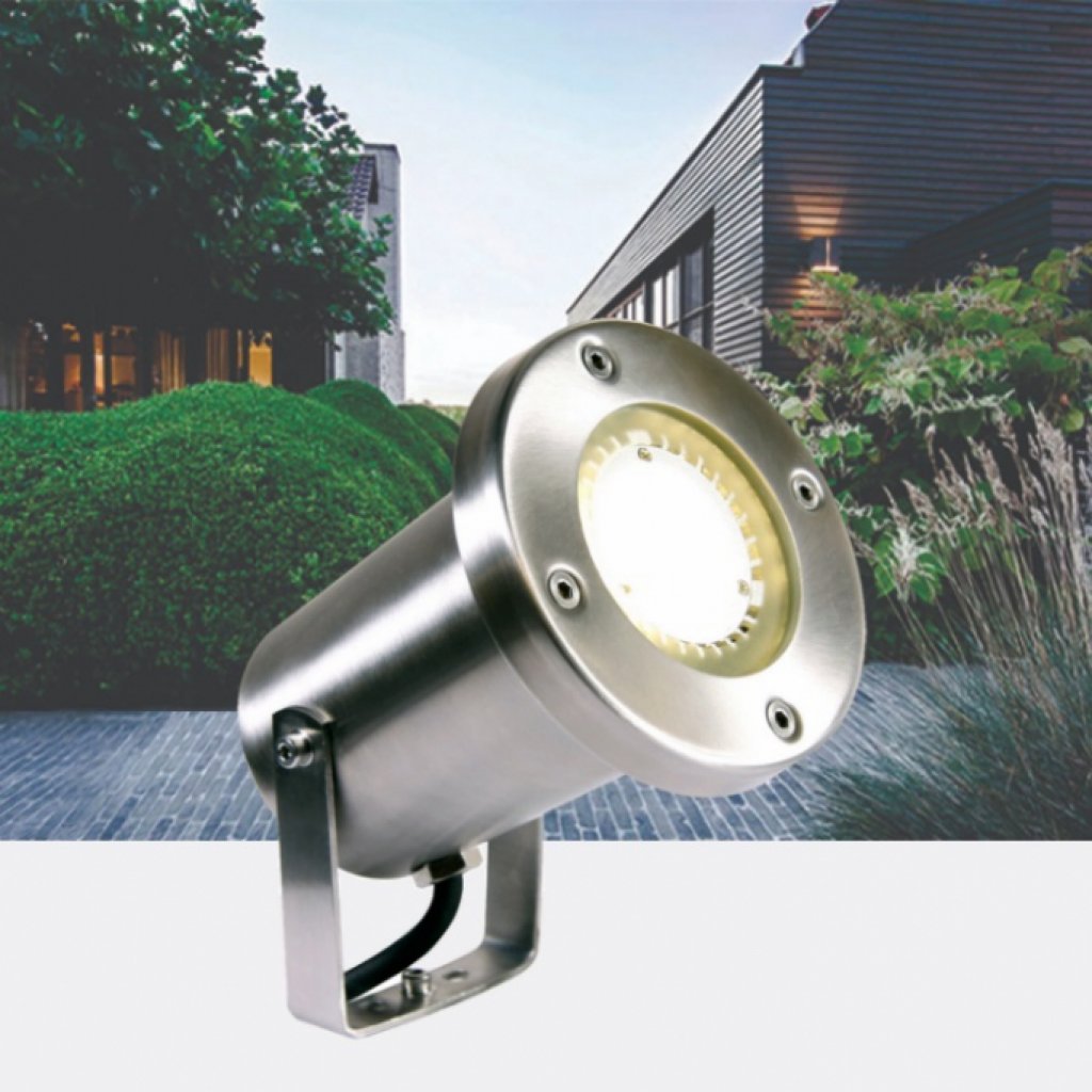 Protego LED 5W, 3000K, IP68, 12V zahradní reflektor, Garden Lights