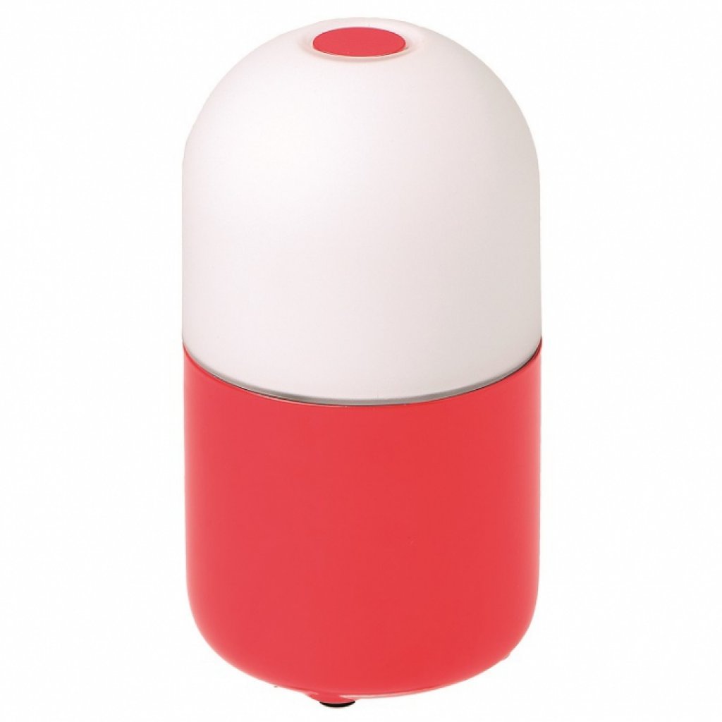 SMOOZ červená svítící fazole, stolní akumulátorové LED svítidlo, stmívatelné