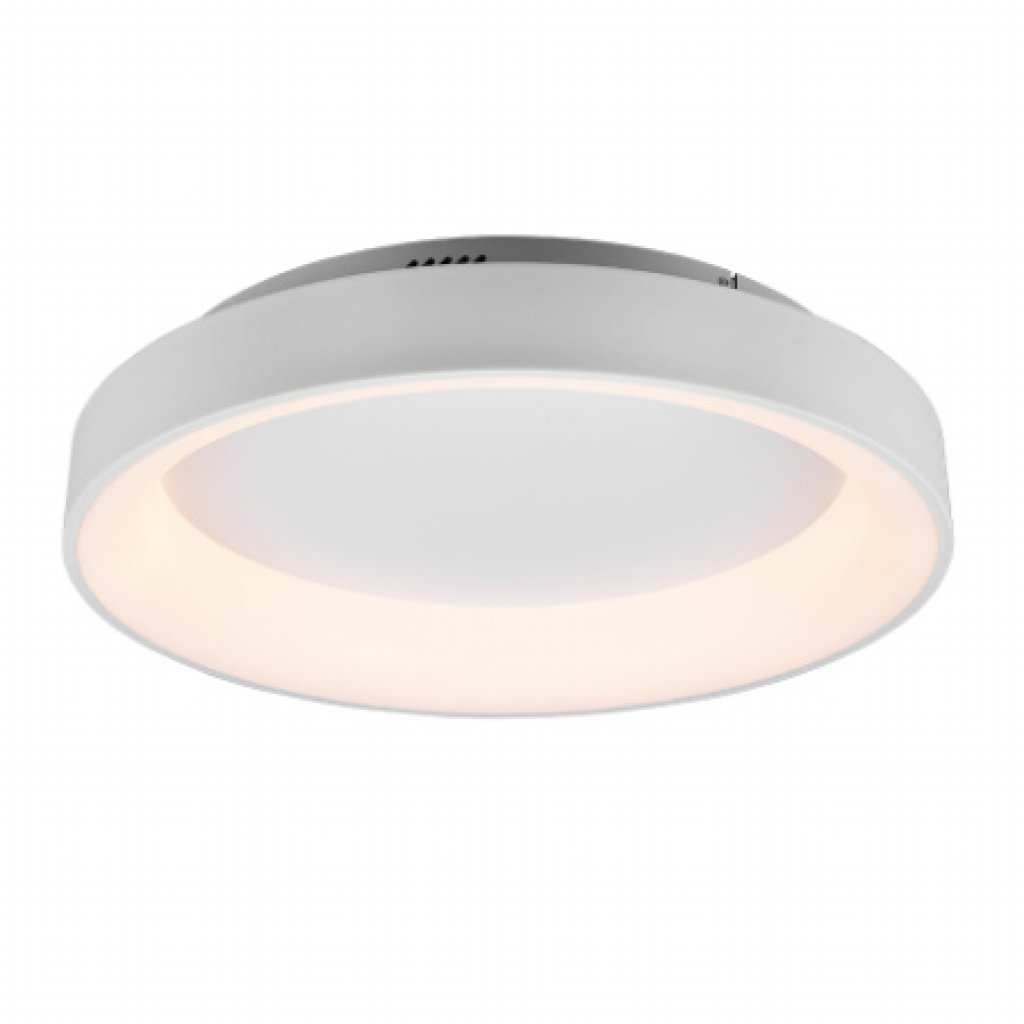 TRIO 671290131 Girona bílá, 60 cm, stmívatelné stropní LED světlo 48W