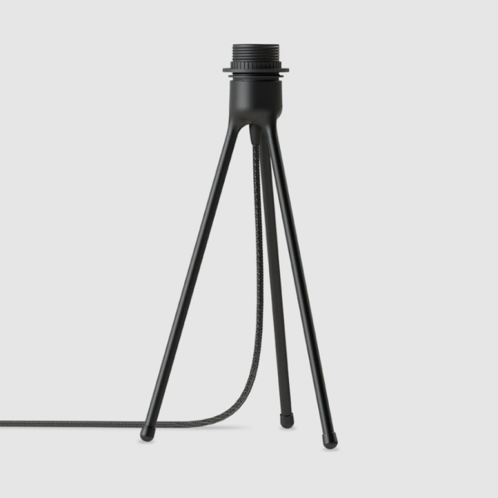 Tripod table 4022 černý stojan pro sestavení stolní lampy E27, Umage