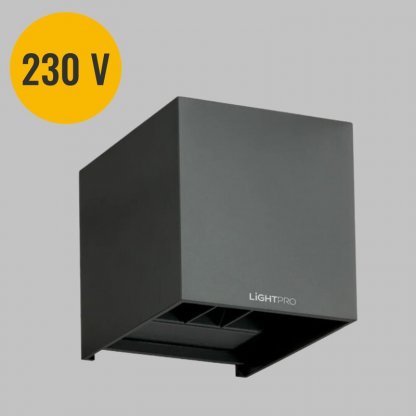 Ixion Small 230V, venkovní nástěnné LED světlo na 230V, LiGHTPRO