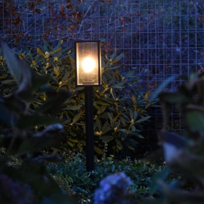 Limosa 90, venkovní stojací svítidlo s lucernou a retro LED 4W, 12V, Garden Lights
