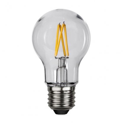 Polykarbonátová retro LED žárovka E27, 2,4W, 230V, 2700K