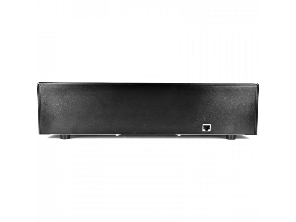 Pokladní zásuvka VIRTUOS C420D, černá, kovové držáky bankovek, s kabelem RJ12 24V, konektor RJ50, 9-24V