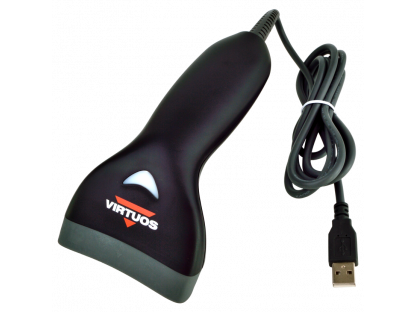 Scanner VIRTUOS HT-10, USB, černá