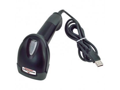 Scanner VIRTUOS HT-900A, USB, černá se stojanem