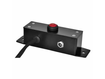 Tlačítko pro elektronické otvírání pokladních zásuvek VIRTUOS, 24V, kovové