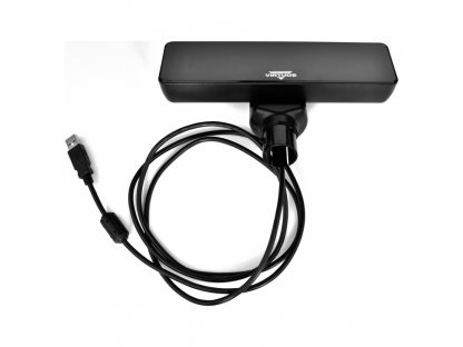 VIRTUOS FV-2030B 2x20 9 mm, USB, černý VFD zákaznický displej