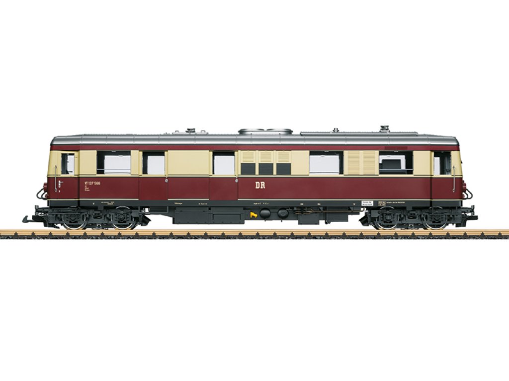 G - Dieselový motorový vůz řady VT 137 566 DR / DCC zvuk - LGB 26391