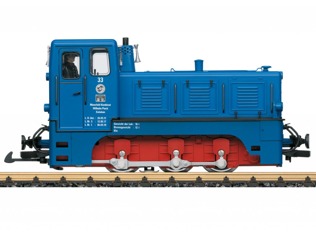 G - Dislová lokomotiva MBB V 10C / DCC zvuk - LGB 20323
