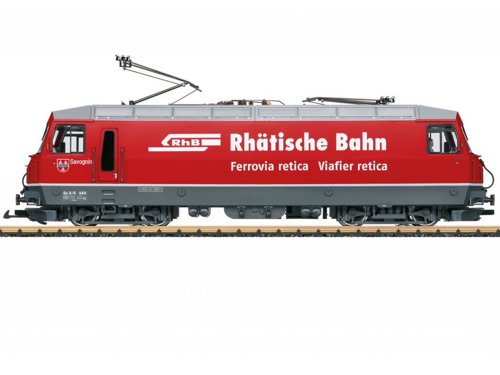 G - Elektrická lokomotiva Ge 4/4 III der RhB / DCC zvuk - LGB 21430