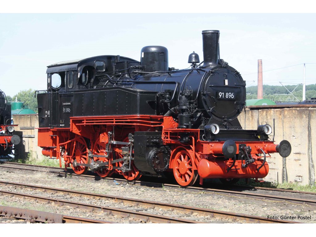 G - Parní lokomotiva BR 91.3 DR / DCC zvuk - PIKO 37261