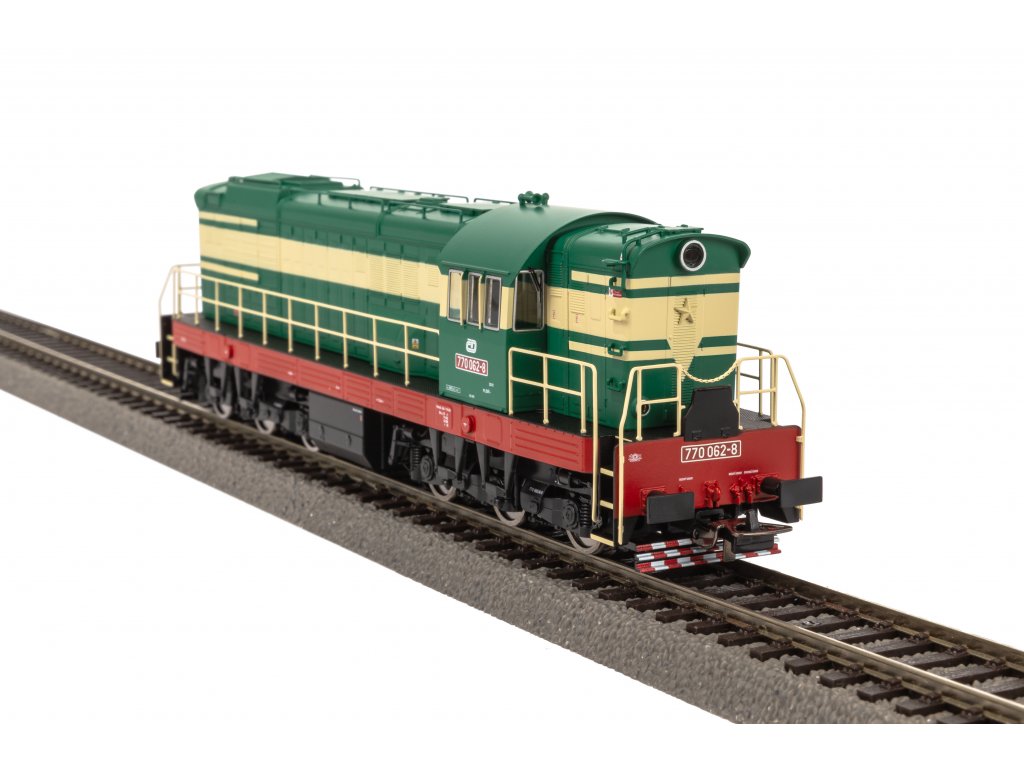 H0 - Dieselová lokomotiva Čmelák BR 770 ČD / DCC zvuk - PIKO 59793