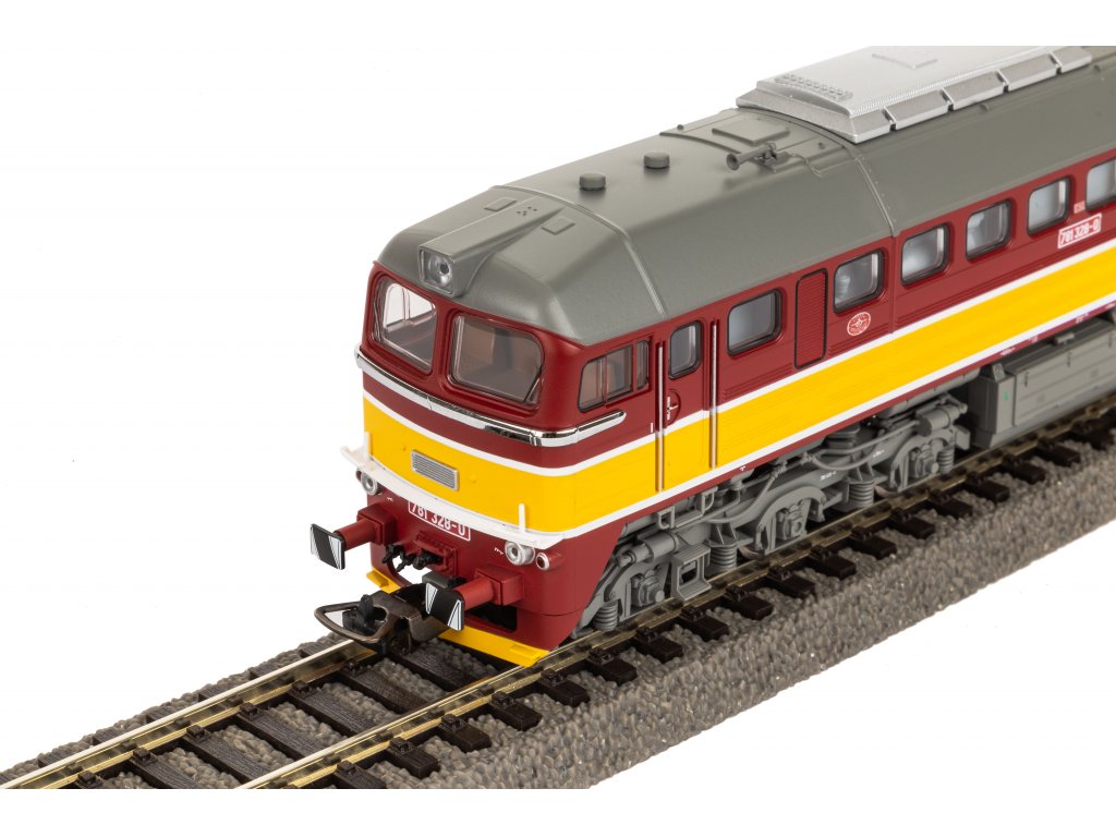 H0 - Dieselová lokomotiva Sergej 781 ČD / DCC zvuk - PIKO 52958