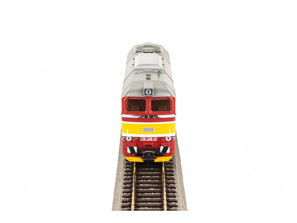 H0 - Dieselová lokomotiva Sergej 781 ČD / DCC zvuk - PIKO 52958