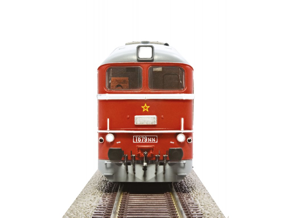 H0 - Dieselová lokomotiva Sergej T 679.1 ČSD / DCC zvuk - Roco 7310040