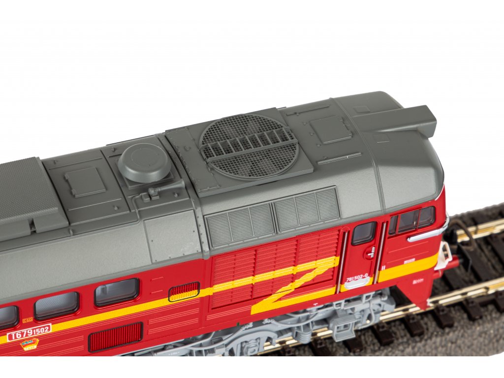 H0 - Dieselová lokomotiva Sergej T679.1 ČSD / DCC zvuk - PIKO 52931
