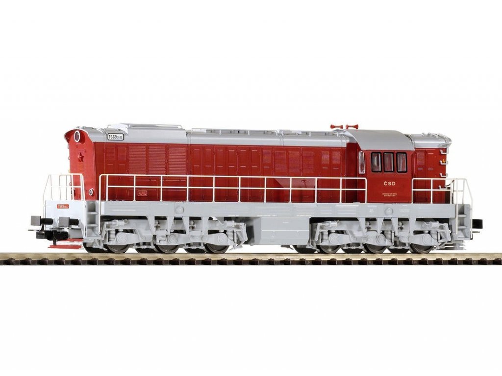 H0 - Dieselová lokomotiva T669 - PIKO 59786