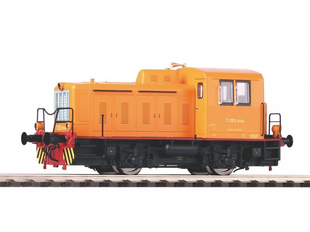 H0 - Dieselová lokomotiva TGK2 - T203 - PIKO 52745