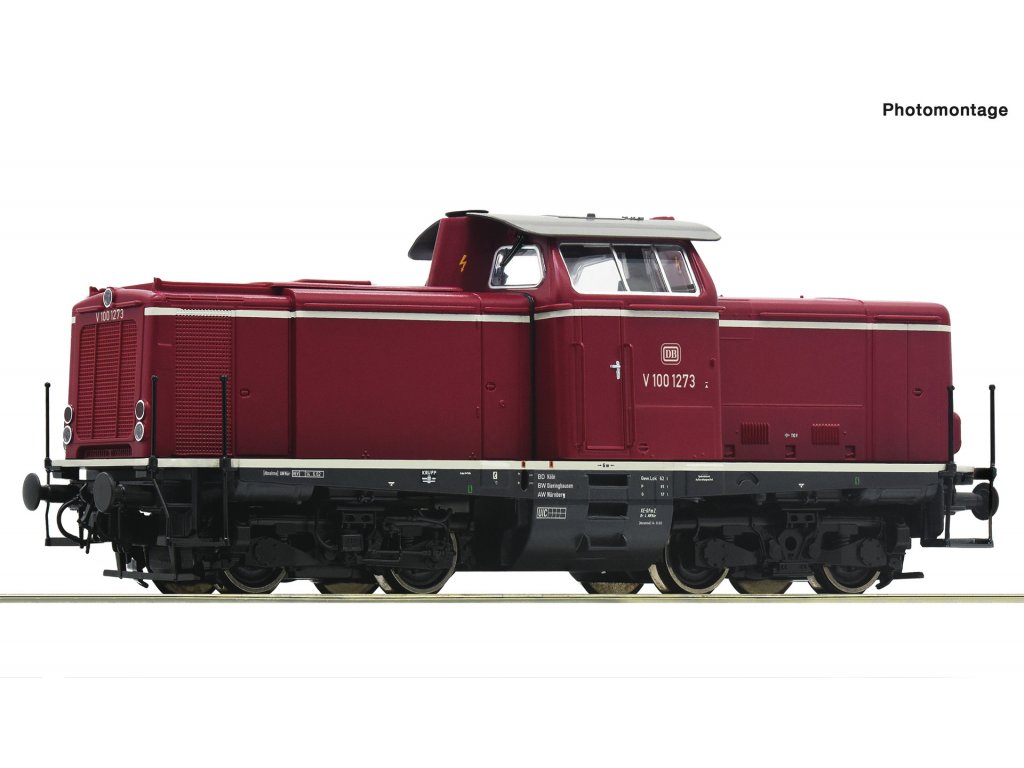 H0 - Dieselová lokomotiva V100 - Roco 70979