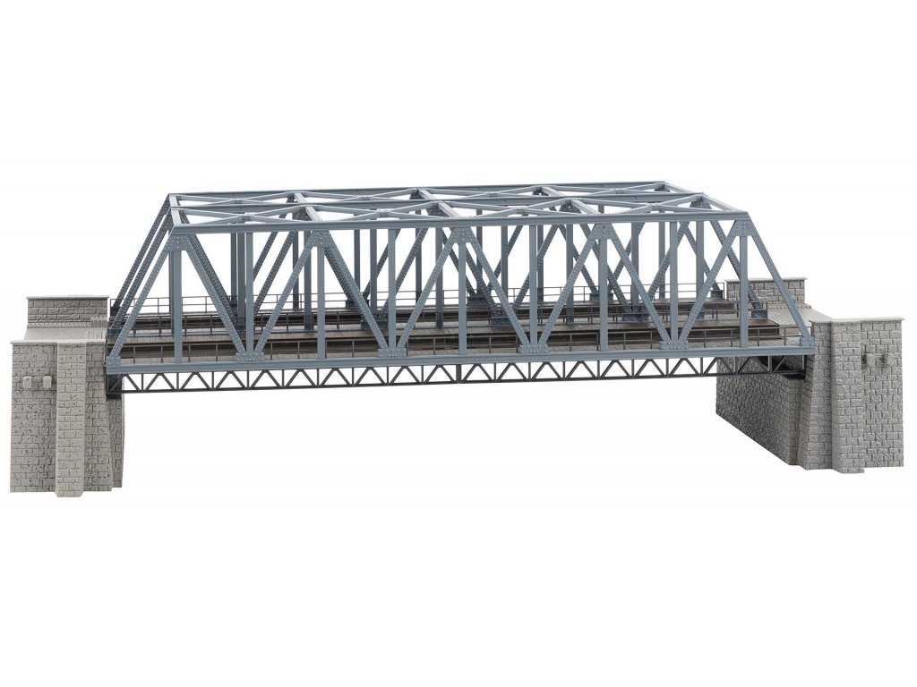 H0 - Dvou kolejní ocelový most přímý - Faller 120497
